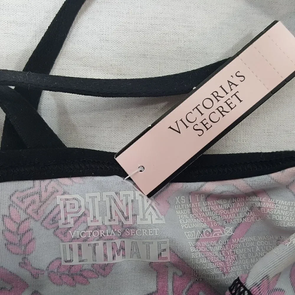 PINK Victoria's Secret Sports Bra SIZE XS NWT
